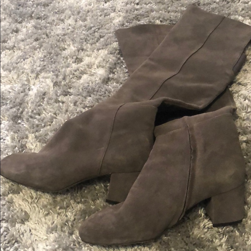 Knee length boots